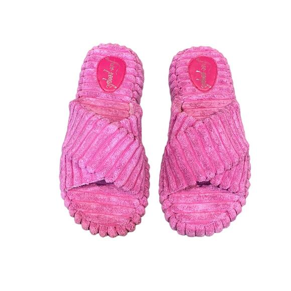 Free People Orchid Two Days In Ibiza Sandals Sz 6.5 NWT - Picture 3 of 12